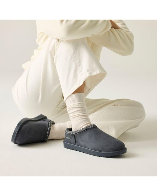 Regatta Gray Risley Mule Waterproof Lifestyle Shoes