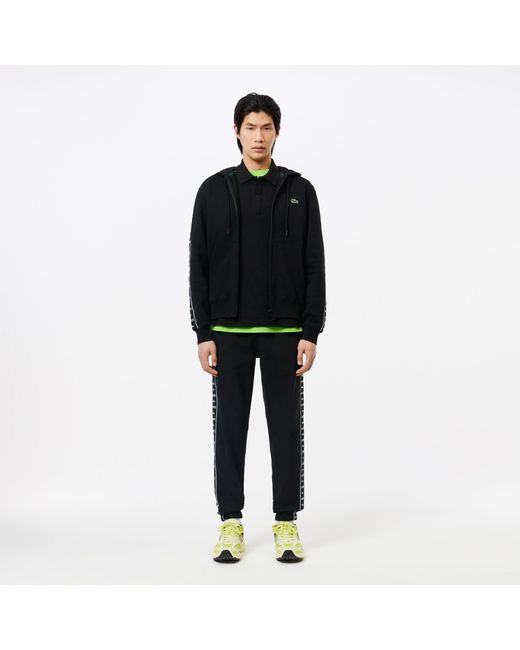 Lacoste Black Tsuit Trousers for men