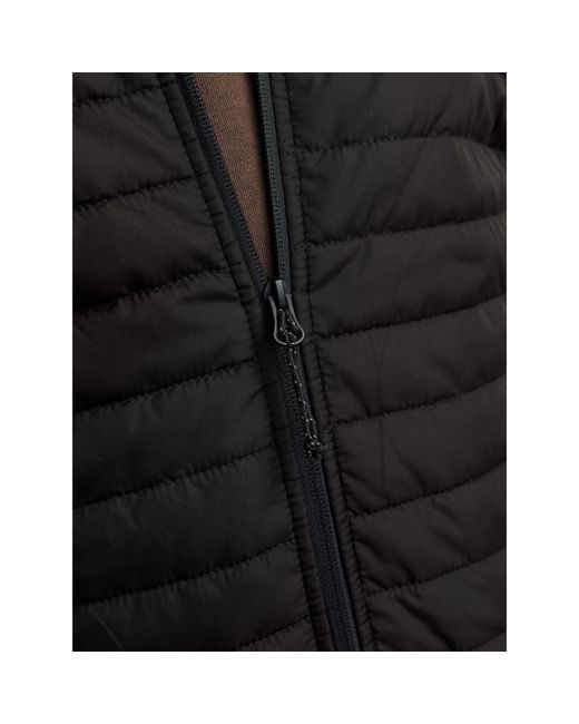 Jack & Jones Black Multi Quilted Jacket for men