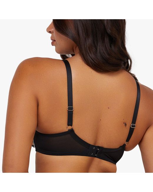 Playful Promises Green Ramona Leatherette Plunge Bra