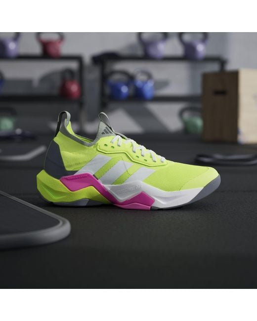 Adidas Green Rapidmove Adv 2 Hiit Training Shoes for men
