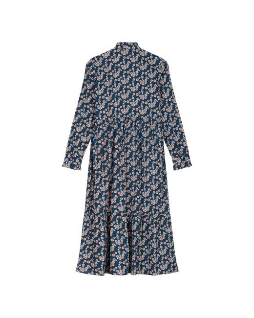 Regatta Blue Orla Midi Smock Dress