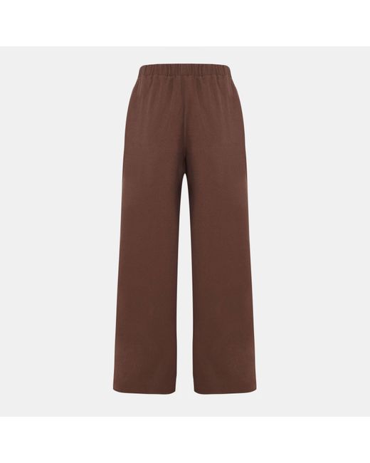 I Saw It First Brown Straight Leg Trouser