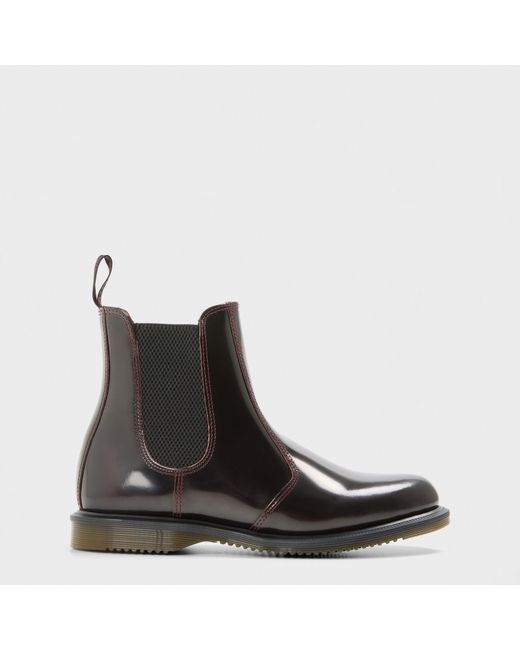 Dr. Martens Black Flora Chelsea Boots