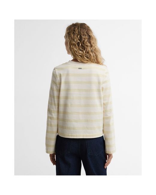 Barbour Natural Long Sleeve T-Shirt