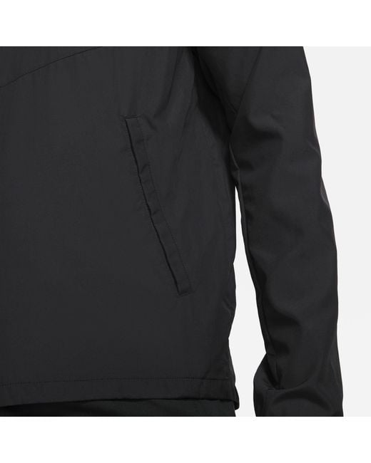 Nike Blue Miler Repel Running Jacket for men