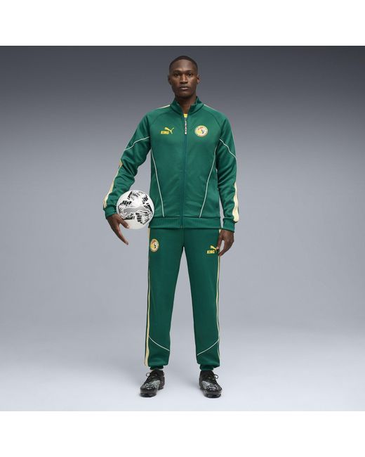 PUMA Green Senegal Tracksuit Top World Cup 2026 for men