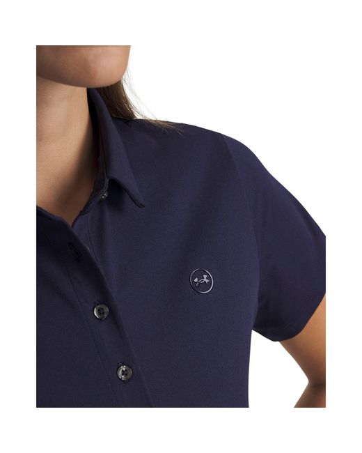 Under Armour Blue Armourdry Short Sleeve Polo Midnight Midnight