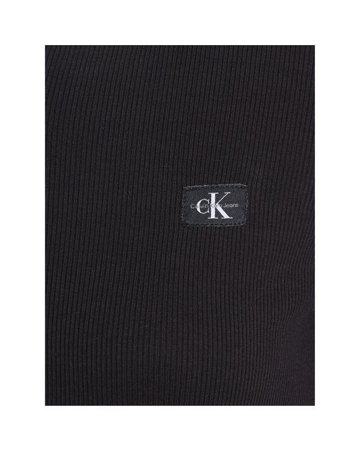 Calvin Klein Blue Polo Buttoned Bodysuit