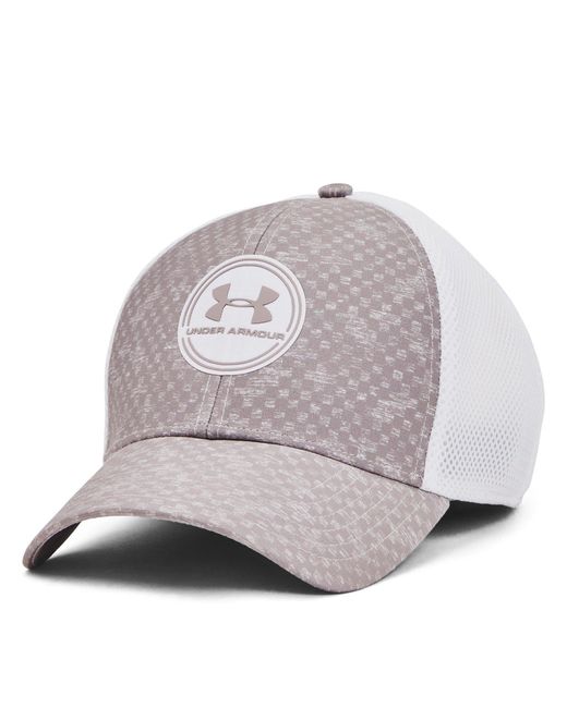 Under Armour Gray Under Iso Chill Driver Mesh Cap for men