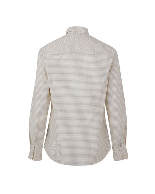 Barbour Gray B.Li Tatterhsall Shr Sn64 for men