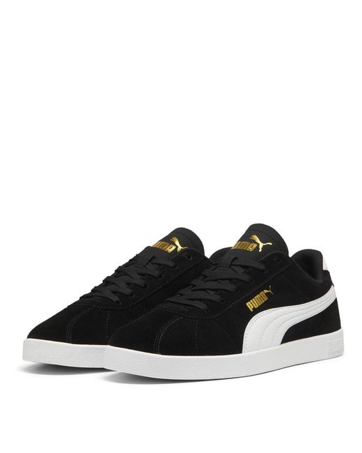 PUMA Black Low-Top Trainers for men