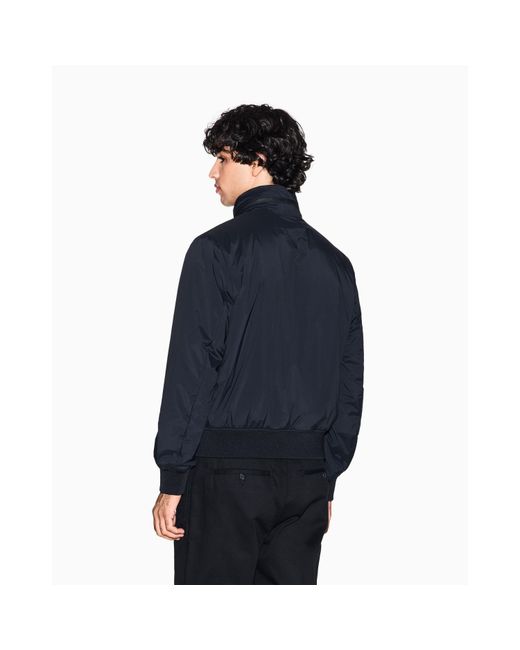 ARMANI EXCHANGE Blue Blouson Jacket for men
