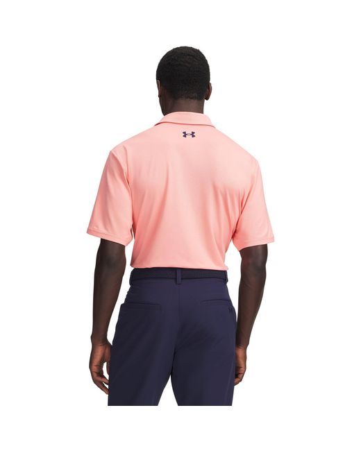 Under Armour Pink Matchplay Polo Posh Midnight for men