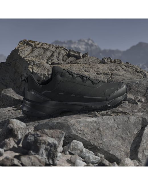 Adidas Black Terrex Skychaser Ax5 Gore-Tex Hiking Shoes for men