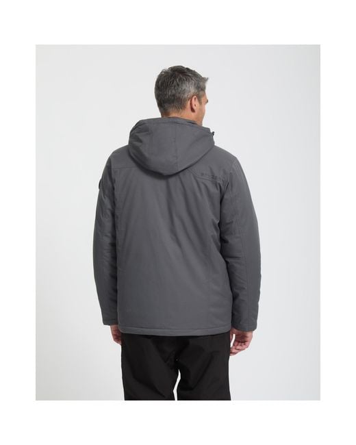 Spyder Gray Snow System Ski Jacket for men