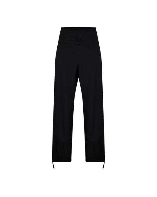 Belstaff Black Motorcycle Bootcut Trousers for men