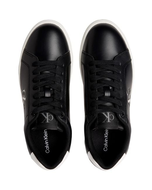 Calvin Klein Black Ckj Cupsole Low-Top Trainers for men