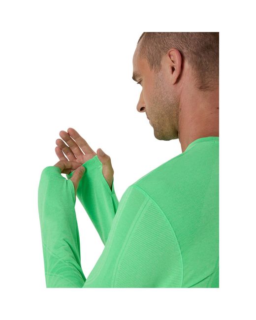 Asics Green Road Sl Long Sleeve Performance Running Top for men
