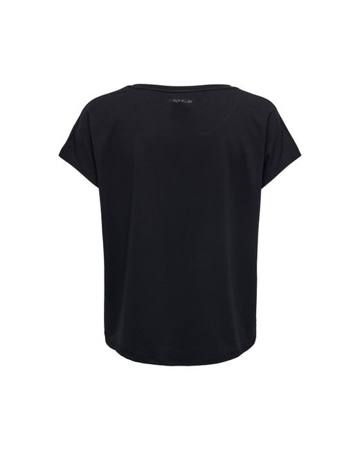 Only Play Black Life Short-Sleeve Loose Training T-Shirt