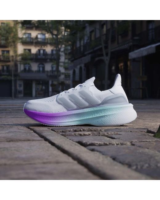 Adidas Blue Ultraboost 5 Running Shoes
