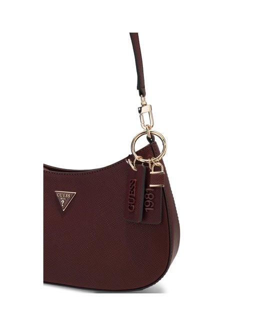 Guess Brown Noelle Shoulder Bag