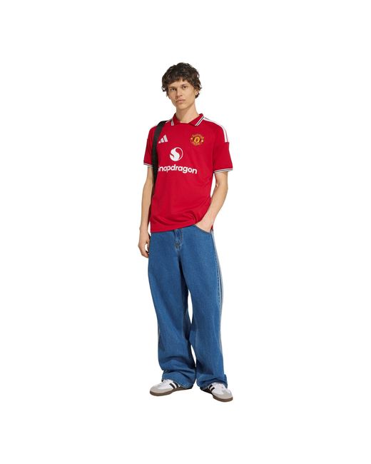 Adidas Red Manchester United Home Shirt 2026/27 for men