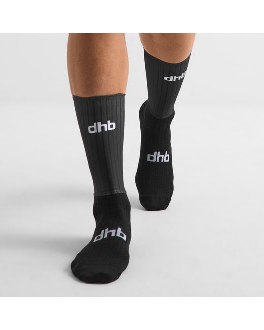 Dhb Gray Aeron Aero Socks