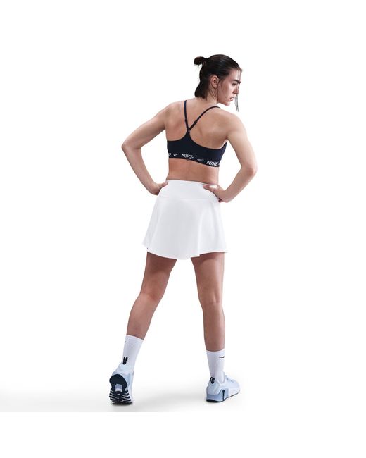 Nike Blue Indy Light Support Padded Sports Bra
