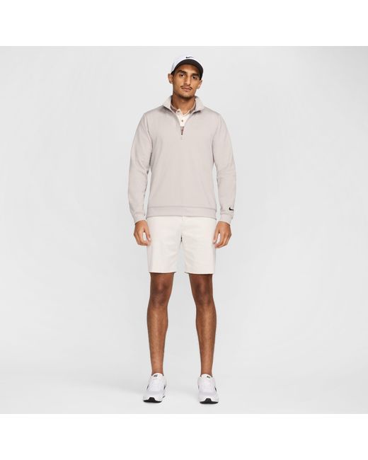 Nike Gray Tour Half Zip Golf Top for men