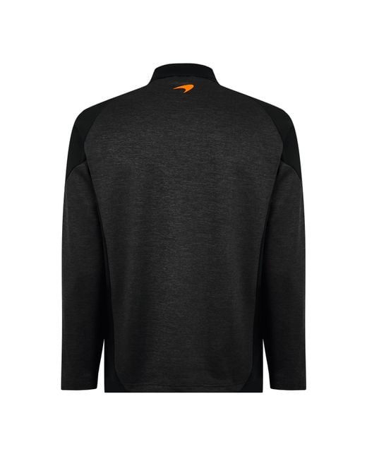 Castore Black Mclaren Quarter Zip Jacket for men