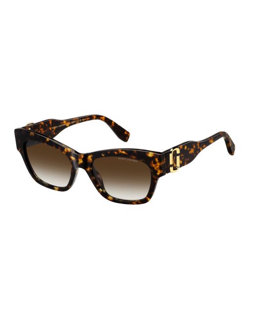 Marc Jacobs Brown Round Sunglasses