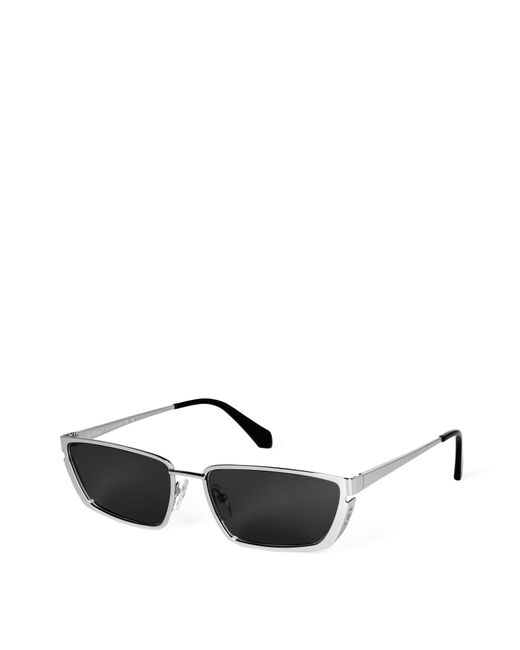 Off-White c/o Virgil Abloh Metallic Richfield 53Mm Geometric Rectangle Sunglasses