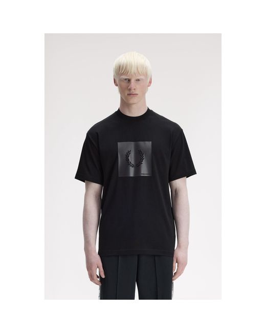 Fred Perry Black T-Shirt for men