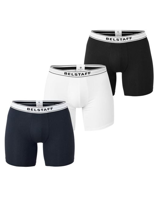 Belstaff Blue 3 Pk Boxer Sn64 for men