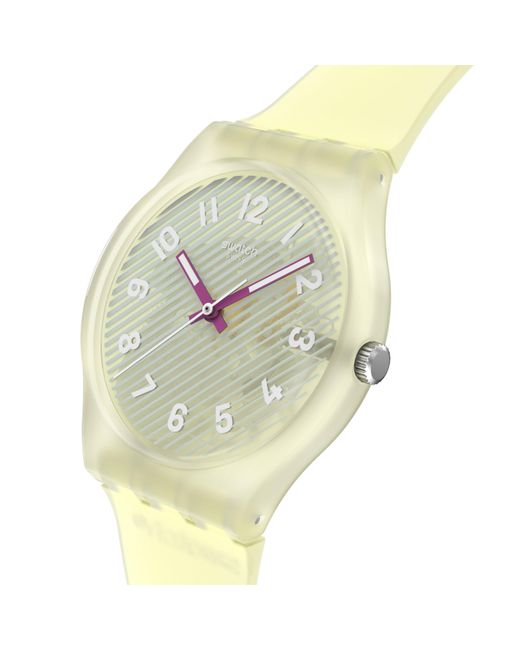 Swatch Metallic Essentials Analogue Quartz Watch