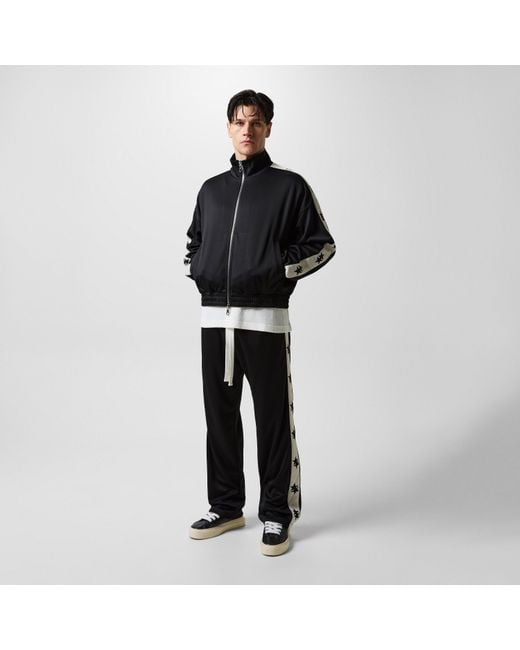 Cole Buxton Black Two Star Track Jacket for men
