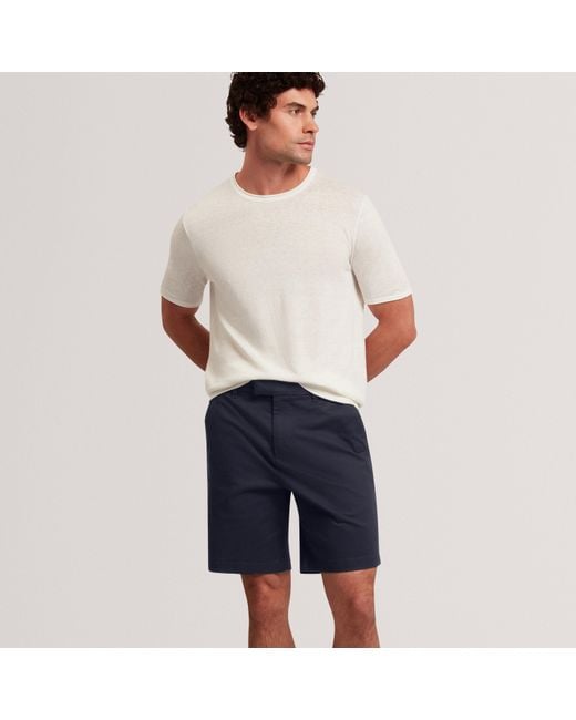Ted Baker Blue Chino Shorts for men