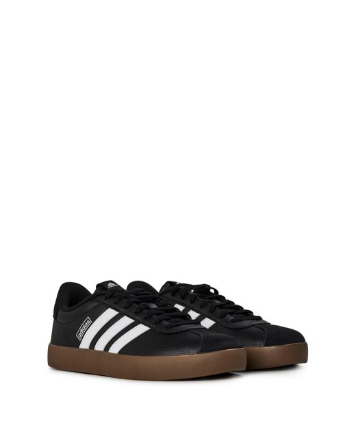 Adidas Black Vl Court 3.0 Shoes for men