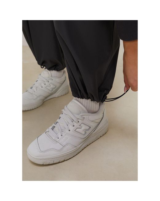 Gym King Gray Satin Cargo Open Hem Fleece Jogger