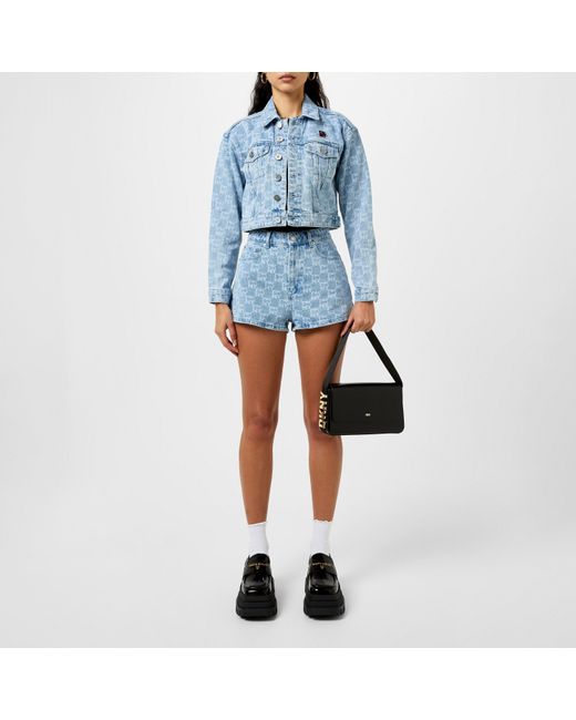 DKNY Blue Denim Jacket Ld42