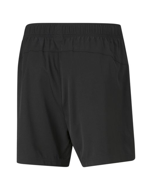 PUMA Black Essentials Logo Woven Shorts 5 for men