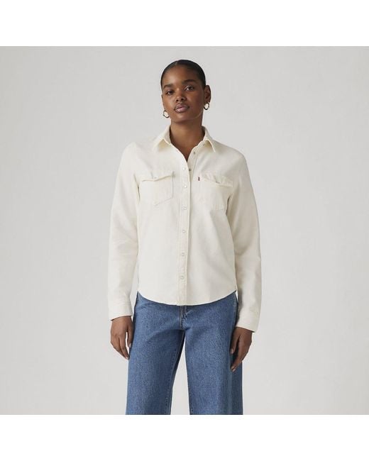 Levi's White Iconic Western