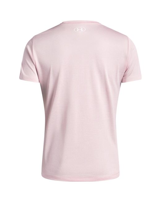 Under Armour Pink Tech Twist Short Sleeve