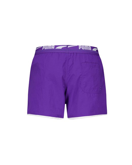 PUMA Purple Swim Shorts for men