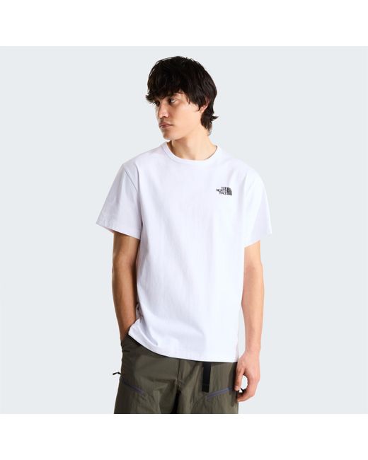 The North Face White Tnf Nse Graphic Tee for men