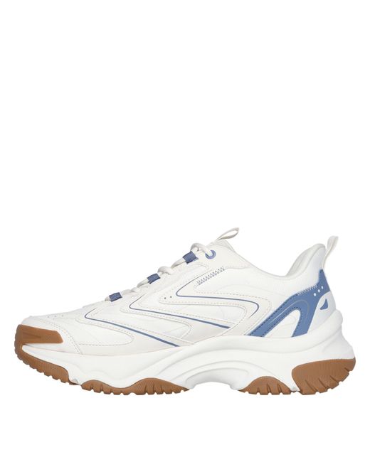 Skechers White Casual Low-Top Trainers for men