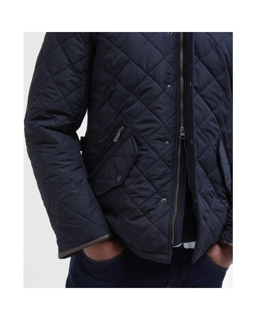 Barbour Blue Powell Jacket for men
