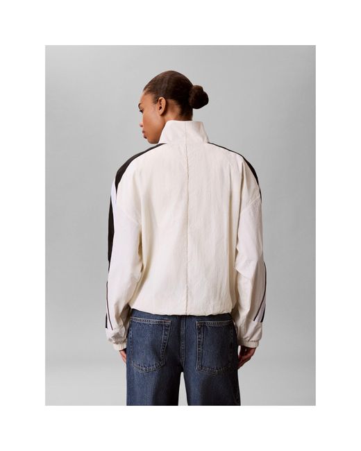 Calvin Klein Black Windbreaker