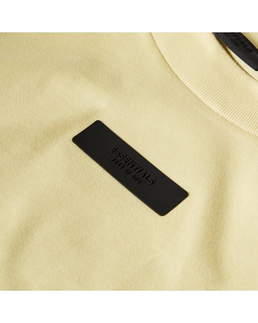 Fear Of God Yellow Long Sleeve T-Shirt for men